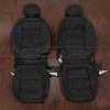 2018-2024 Chevrolet Equinox leather seat upholstery kit - Black - front seat upholstery