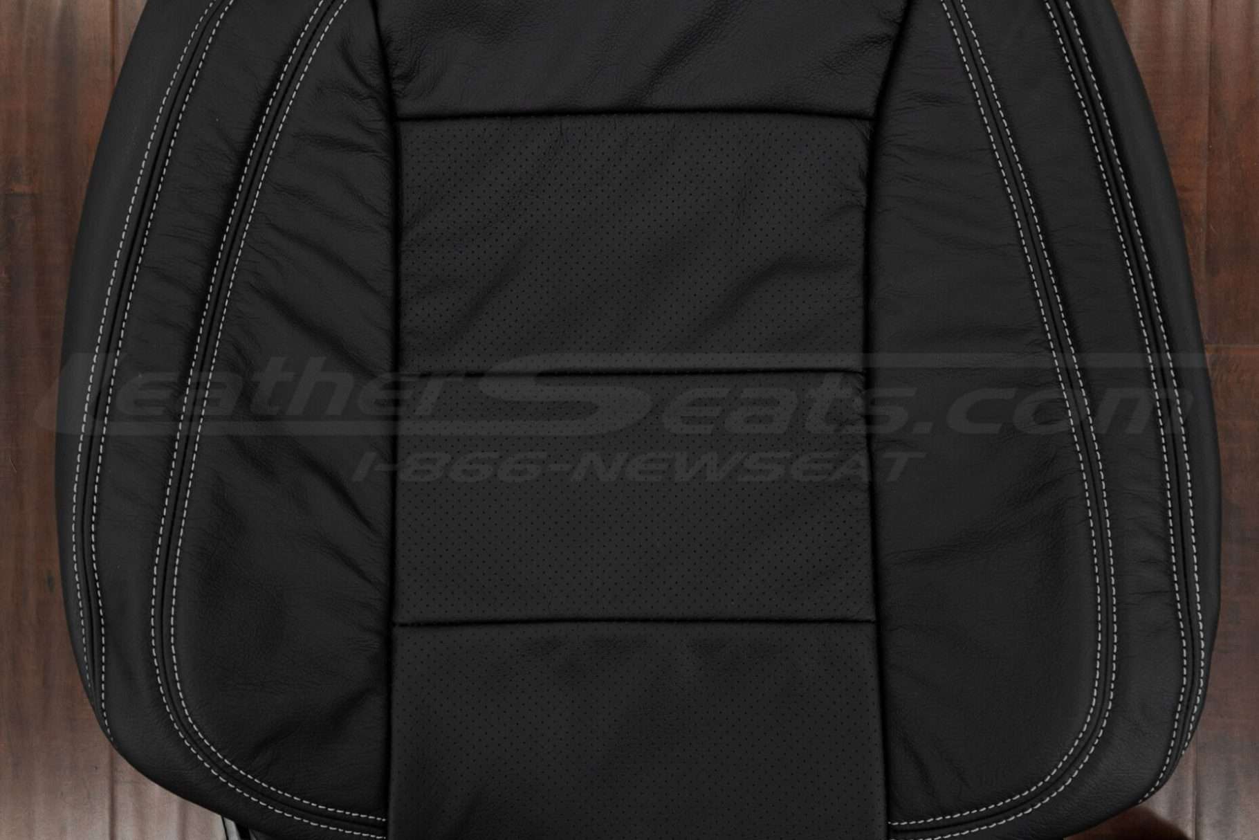 Perforated Insert section of Chevy Equinox backrest upholstery