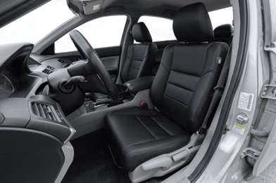 2011-2012 Honda Accord black leather seats