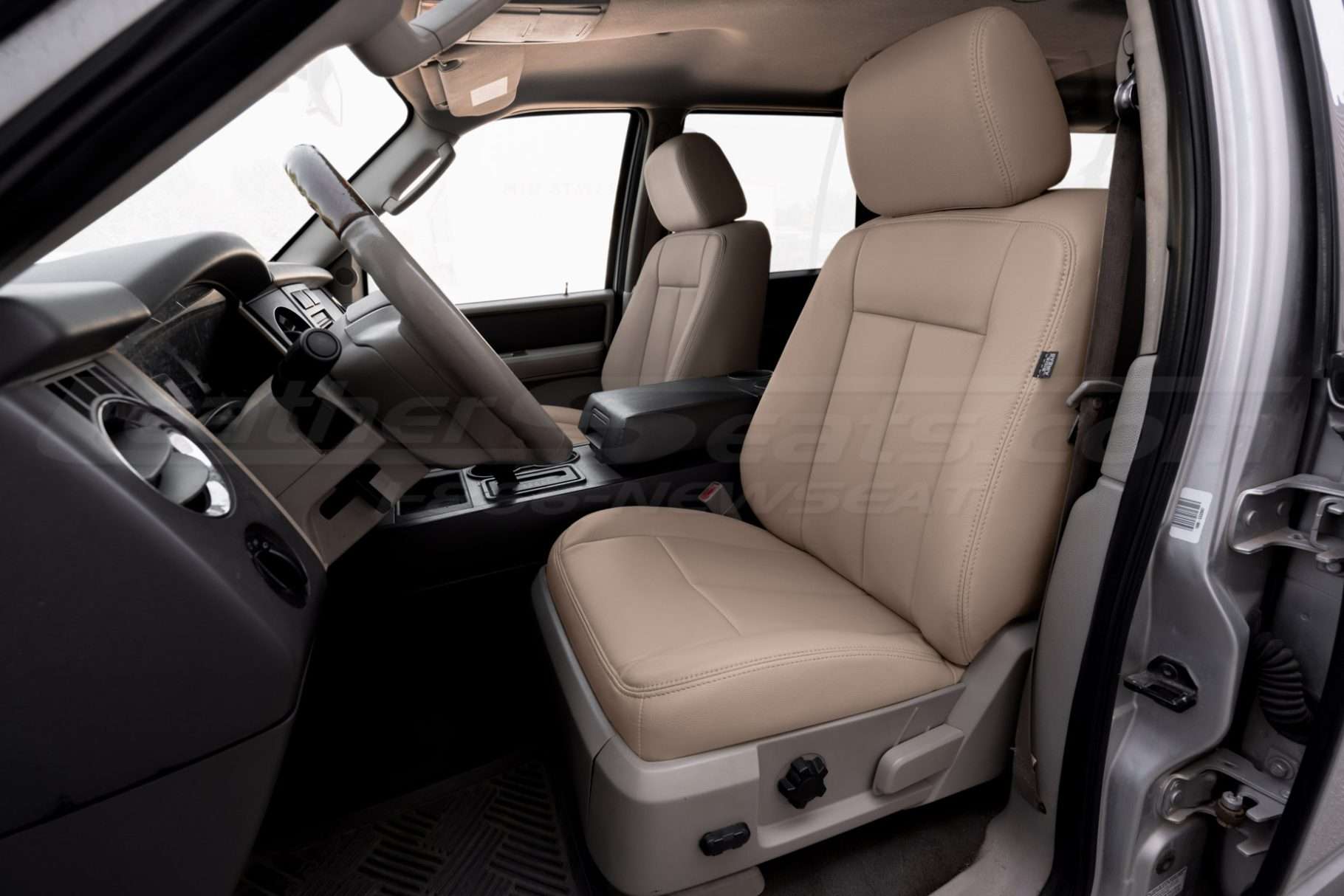 2007-2008 Ford Expedition with Camel installed leather seats - Front driver