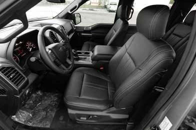2015-2020 Ford F-150 Black Leather upholstery kit