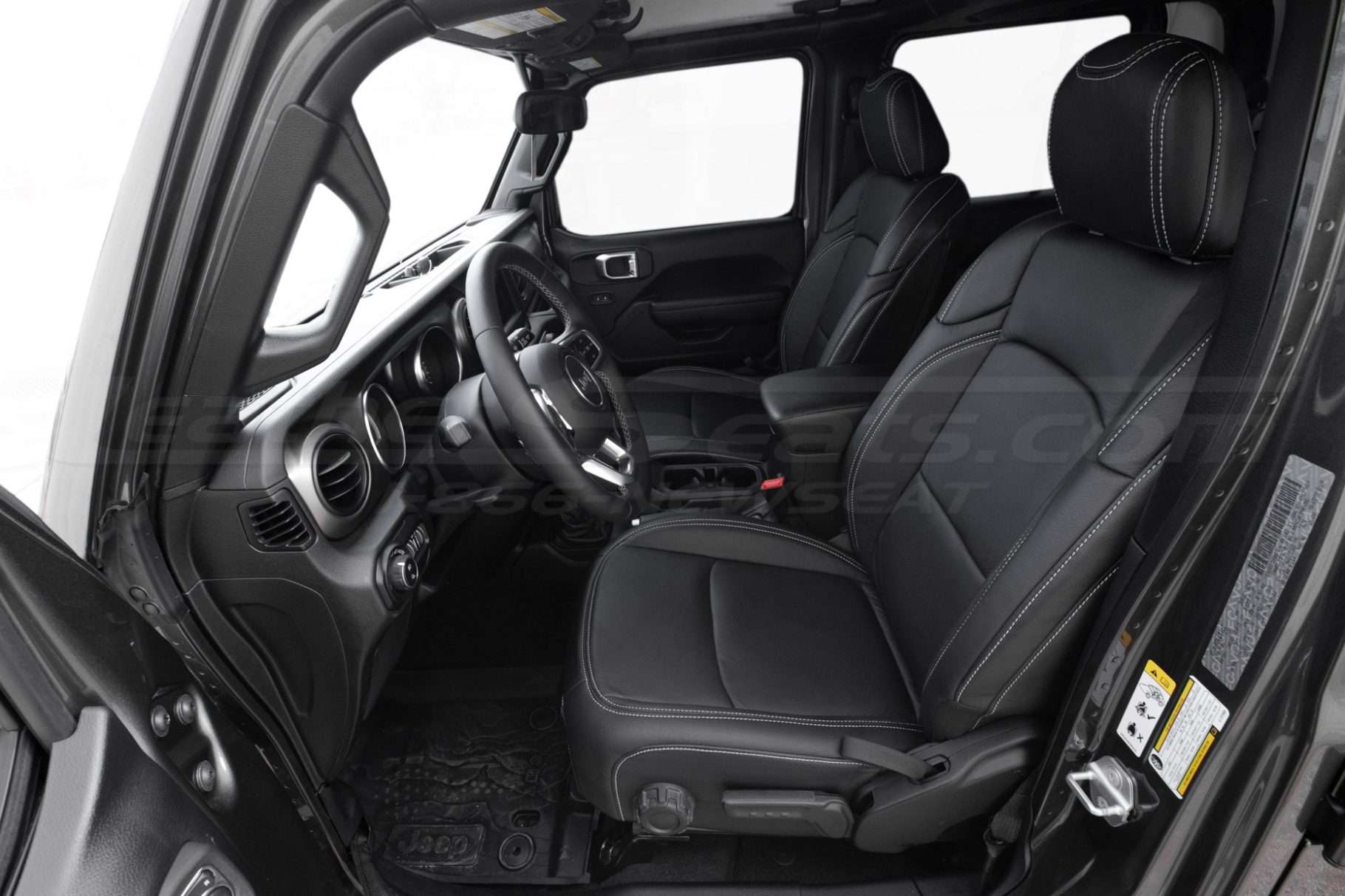 LeatherSeats.com Jeep Gladiator aftermarket leather seat kit