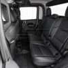 Jeep Gladiator installed rear leather seats with black leather and ice grey double-stitching