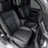 Top-down alternative view of installed leather seats for Jeep Gladiators