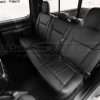 2015-2020 Ford F150 with aftermarket black leather seats installed - Rear seats driver side