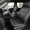 2015-2020 Ford F-150 with custom black chair covers and contrast stitching
