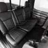 Black installed leather seats for Ford trucks - Rear seats