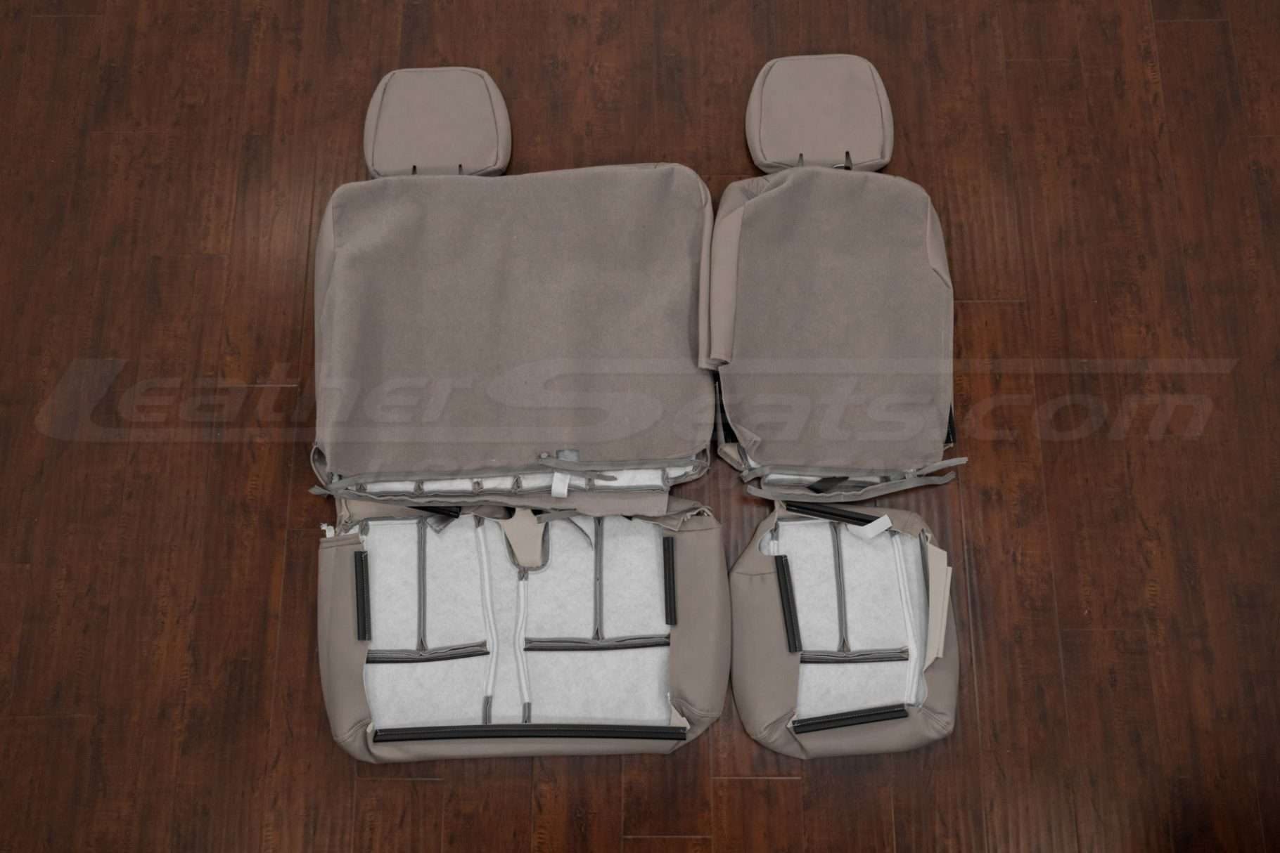 Third ro leather ford expedition upholstery kit flipped