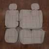2007 Ford Expedition Third Row leather upholstery kit in Puddy