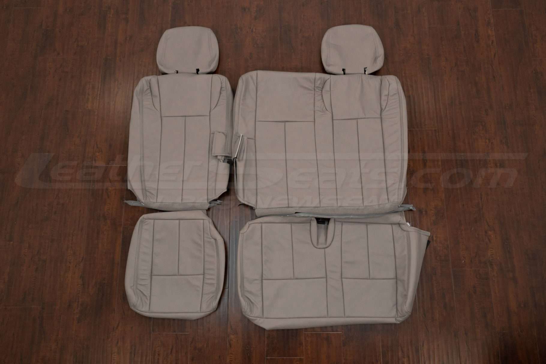 2007 Ford Expedition Third Row leather upholstery kit in Puddy