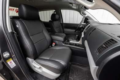 2007-2013 Toyota Tundra Black with Piazza Grey Body leather seats