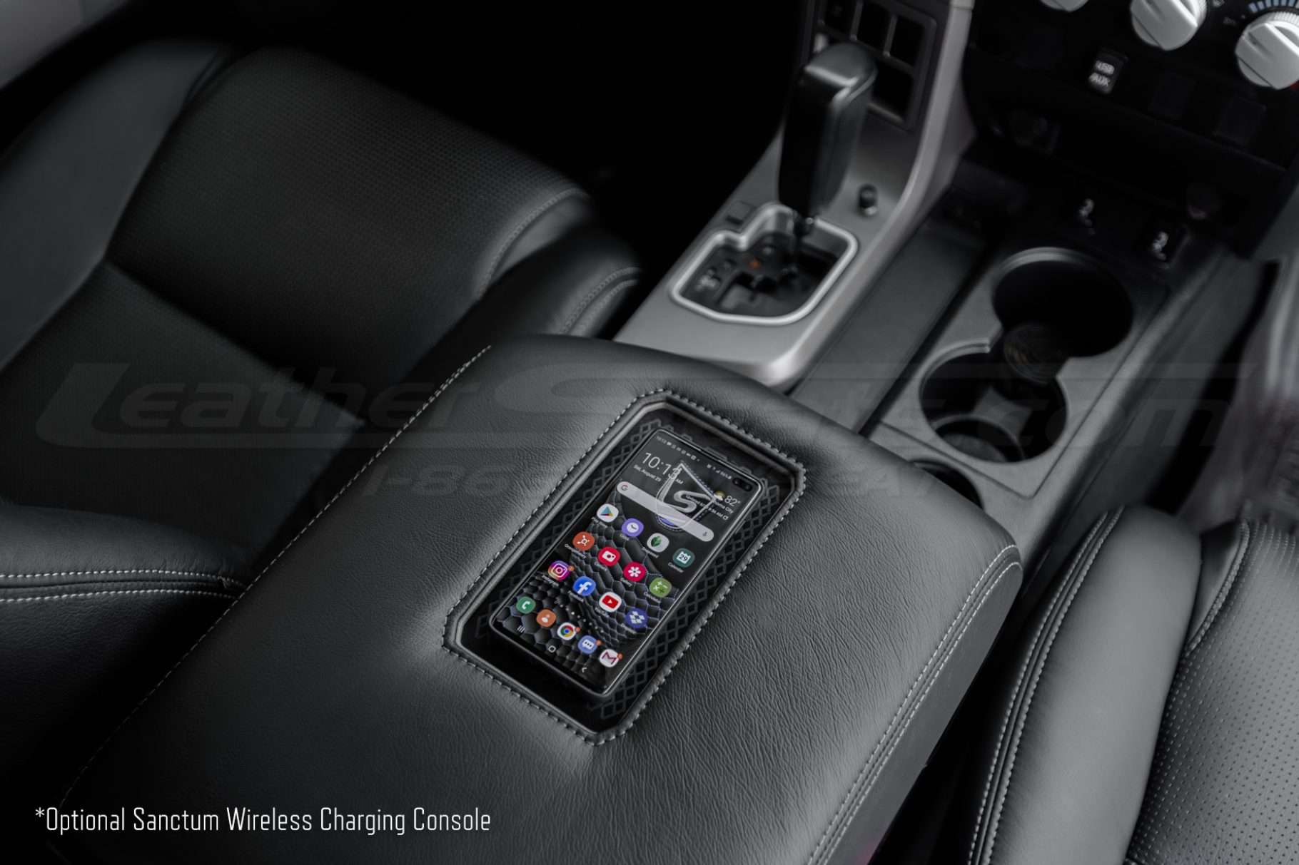 Optional Sanctum Wireless Charging Console for 007-2013 Toyota Tundra