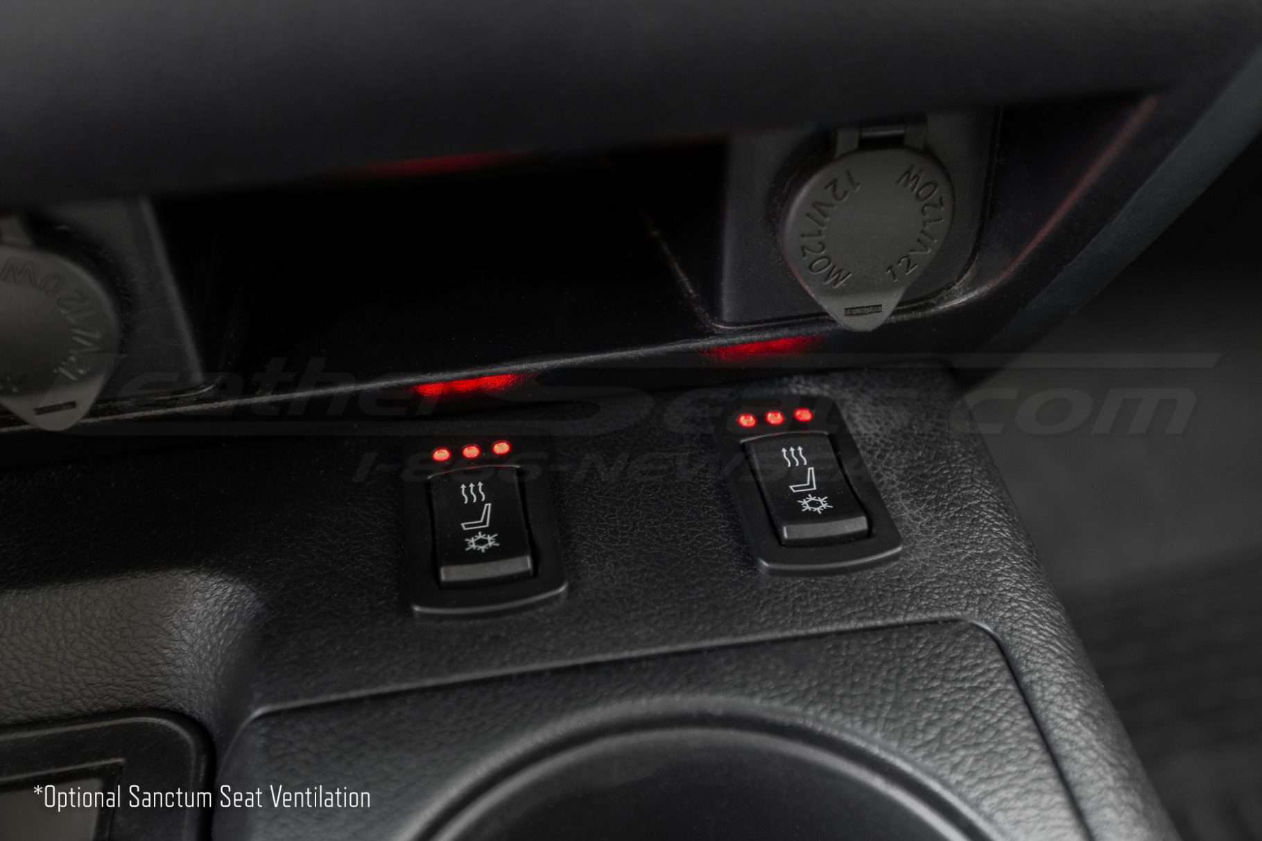 Optional Sanctum Seat Ventilation System - Heaing