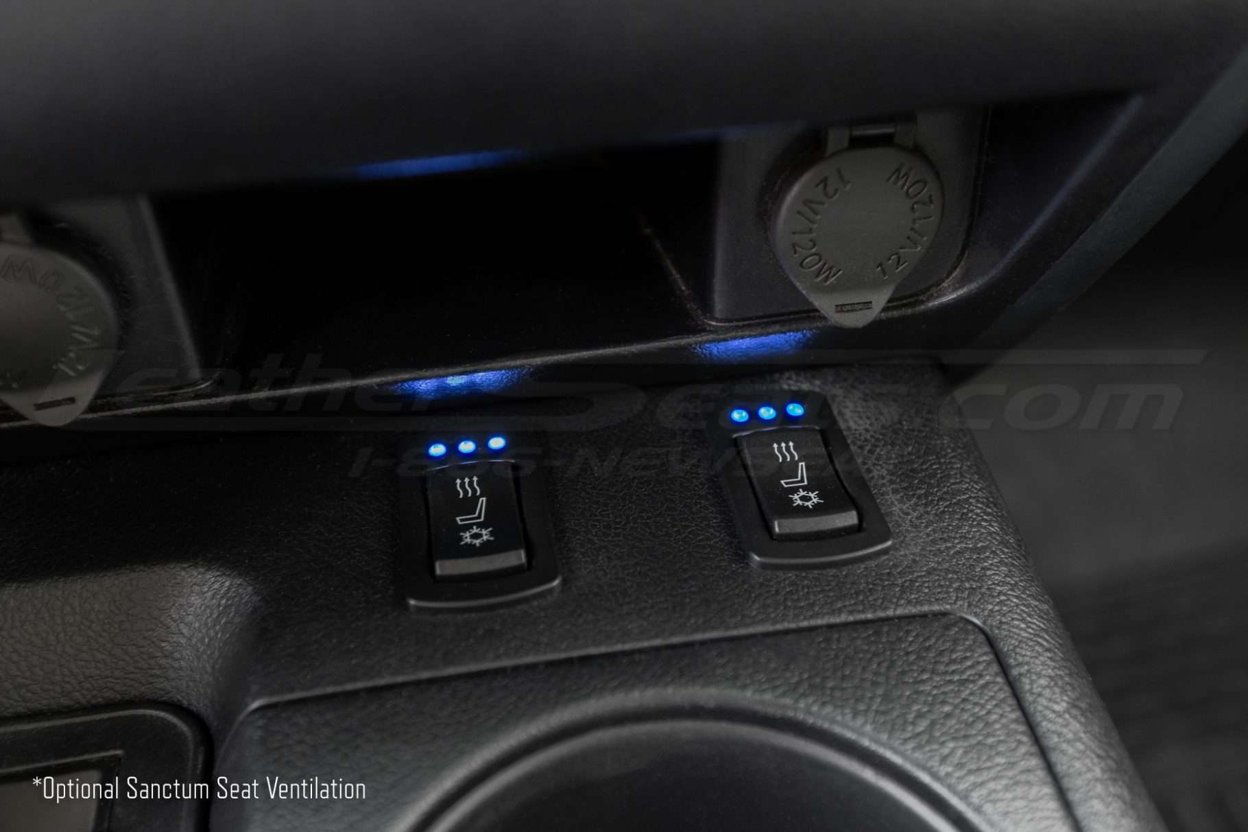 Optional cooled leather seats for toyota tundra