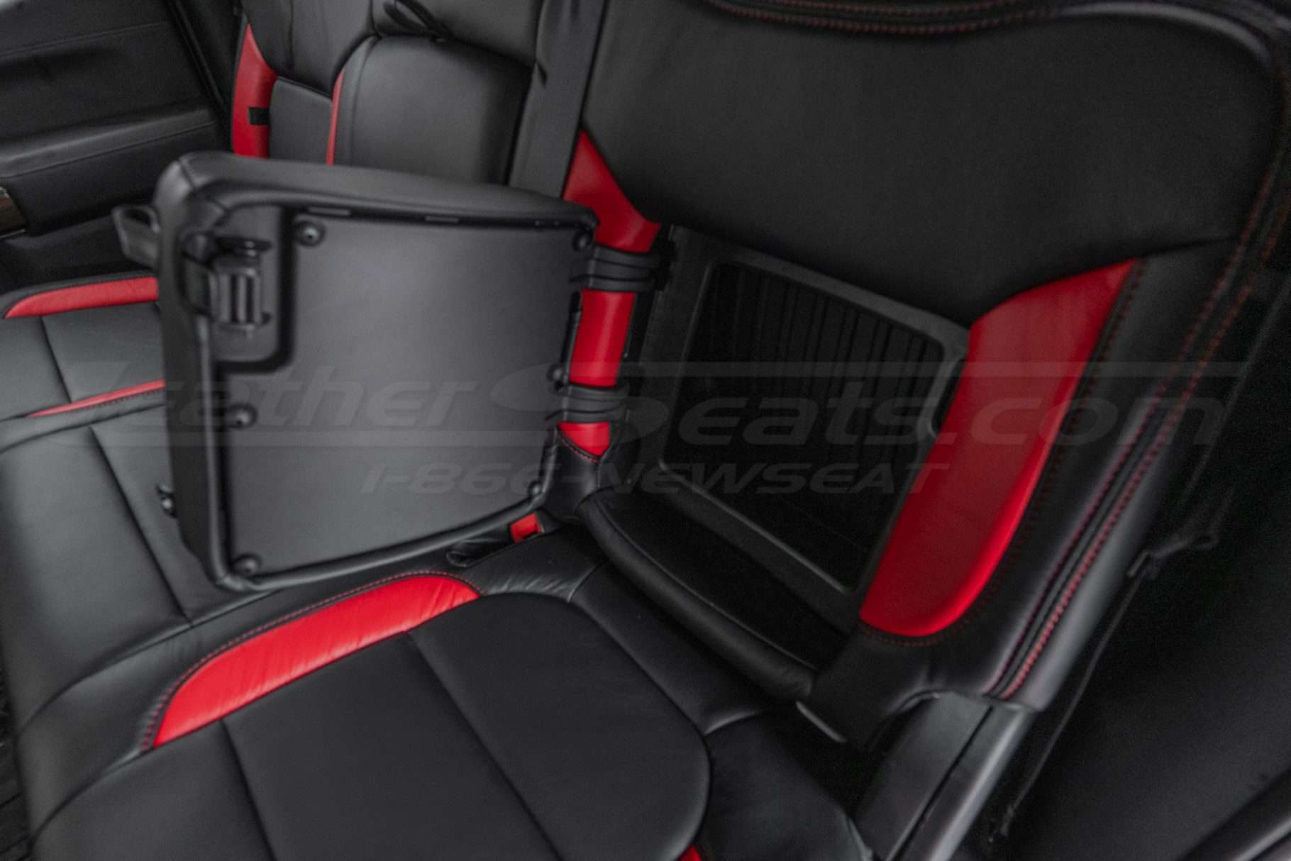 Chevy Silverado rear seat storage opening