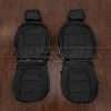 2020-2023 GMC Acadia aftermarket leather seat upholstery kit - Black - front seat leather upholstery