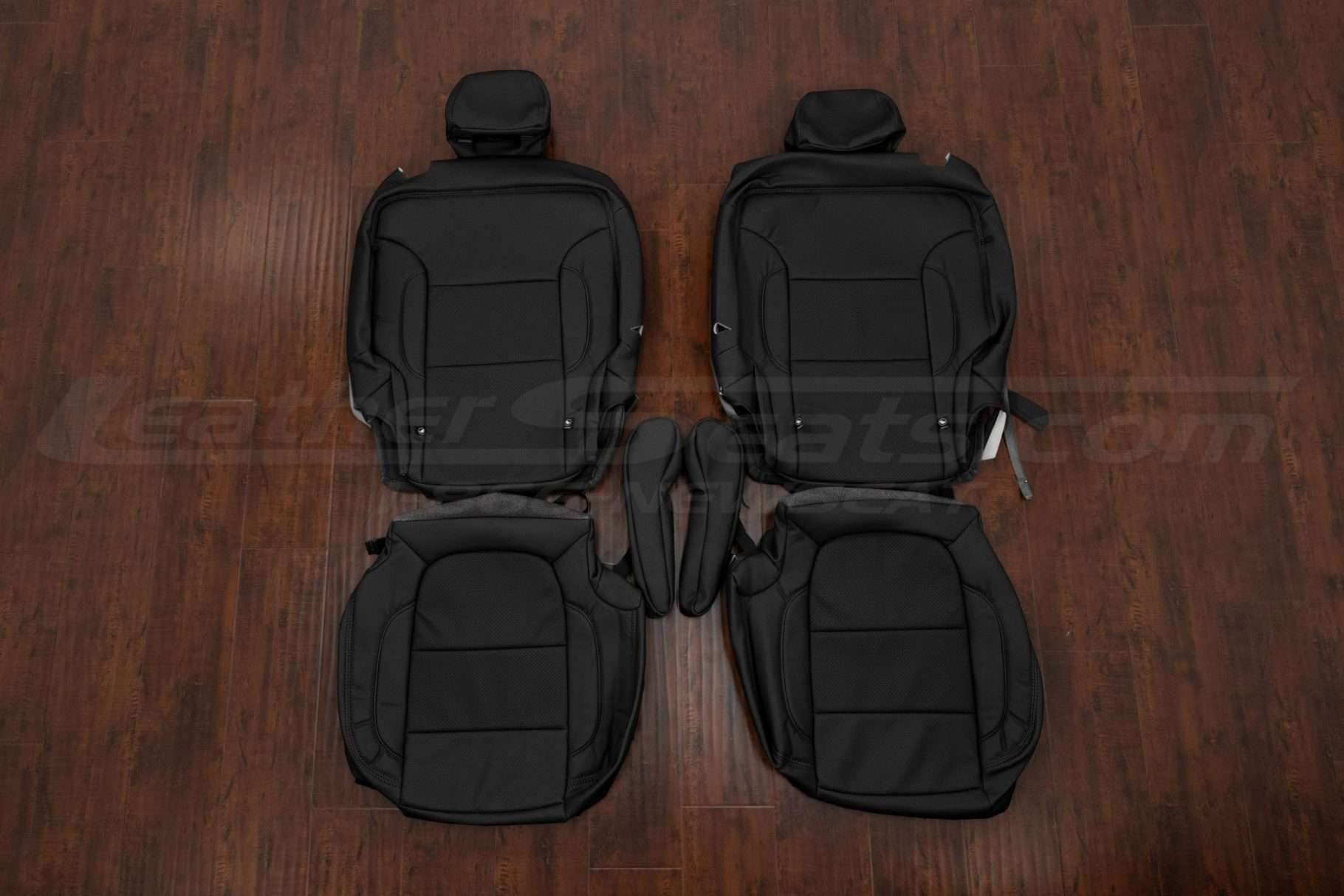 2020-2023 GMC Acadia leather seat interior kit - Black - Middle Row Upholstery with armrests