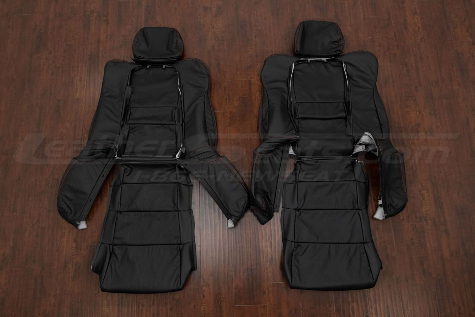 1991-2005 Acura NSX Aftermarket leather interior kit - Black - Front seat upholstery