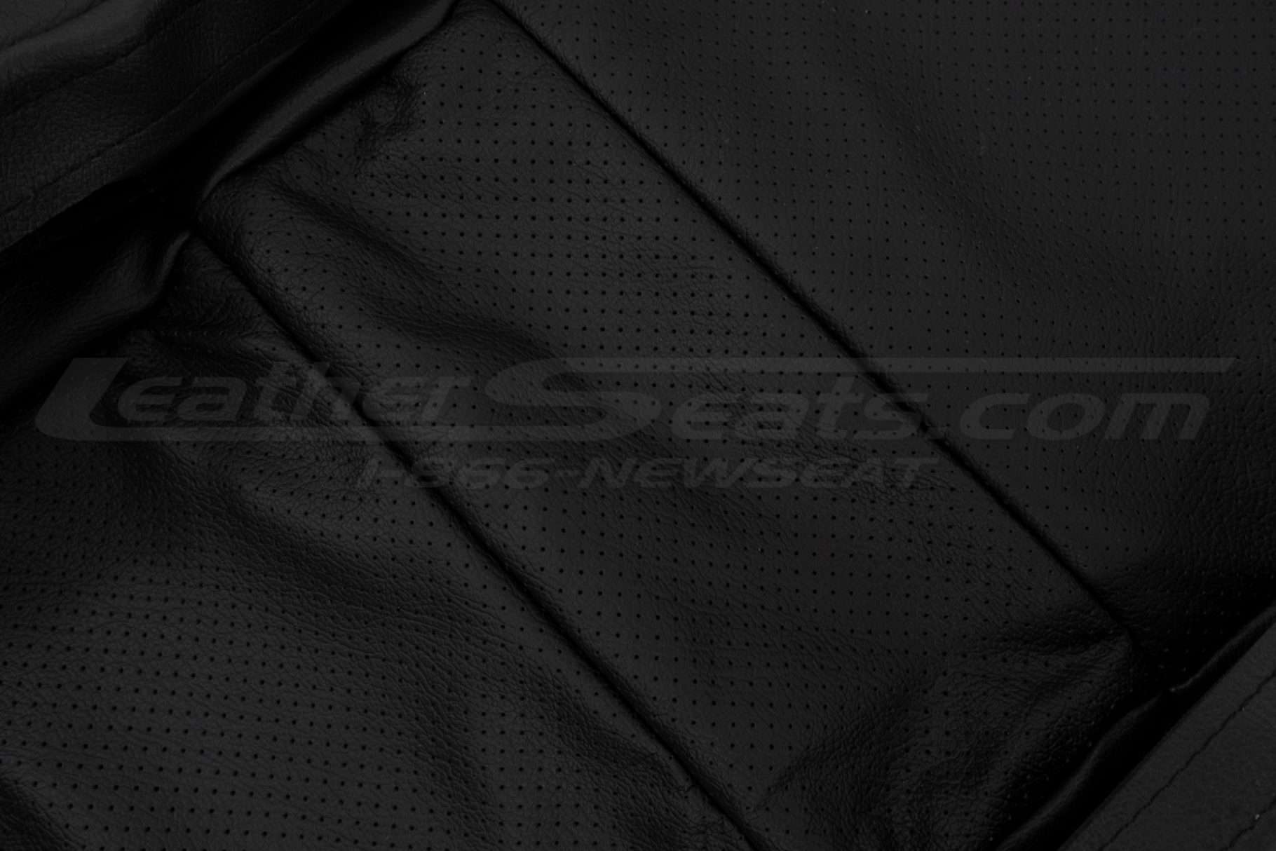 Perforated Body close-up on Acura NSX backrest upholstery