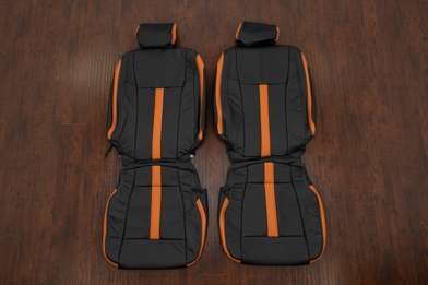 2015-2020 Ford F-150 SuperCrew Lariat custom leather seat interior kit - Thumbnail Image