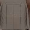 Perforated combo section of backrest for Jeep Wrangler TJ leather upholstery