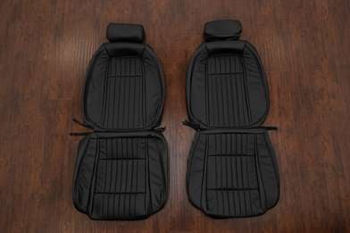 1985-1993 Ford Mustang fox Body leather seat interior kit - Featured Image