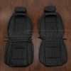 1985-1993 Ford Mustang Fox Body leather seat interior kit - Black - Front seat upholstery