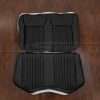 1985-1993 Ford Mustang Fox Body rear seat upholstery in Black