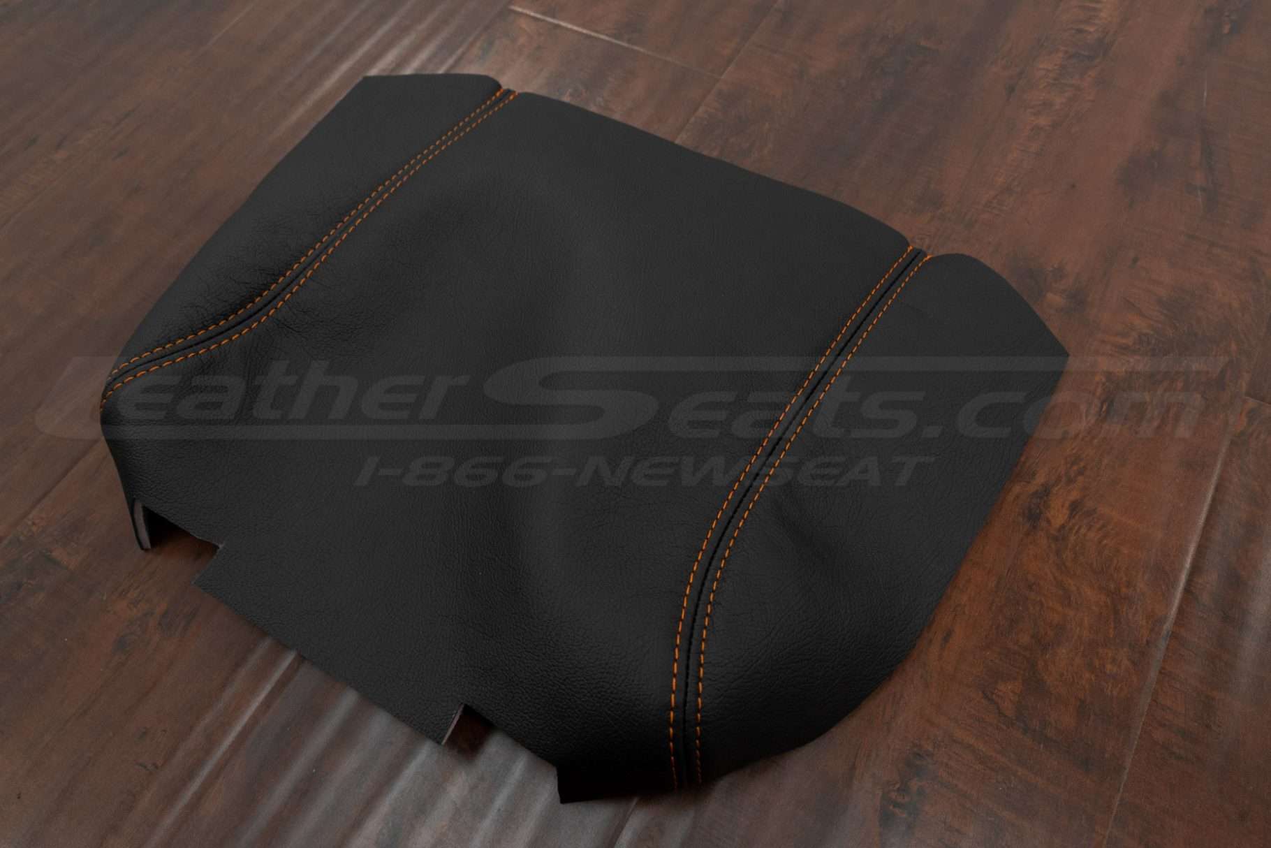 Side flat lay of ford f-150 work surface console upholstery