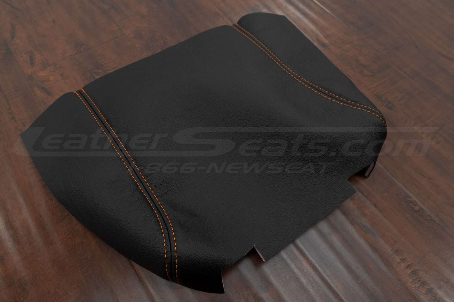 Alternative flat view of leather console upholster for ford f-150
