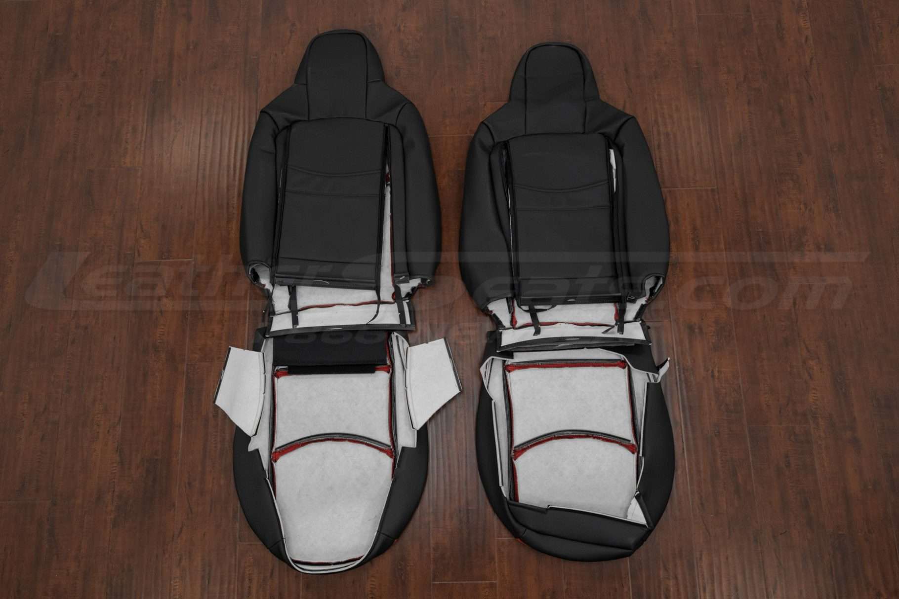 Front seat miata upholstery kit flipped