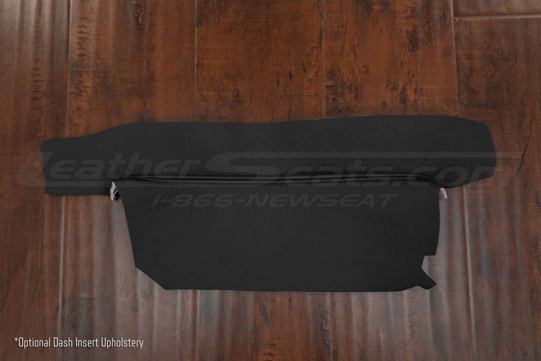 Leather dash insert upholstery for toyota tacoma