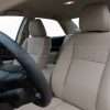Installed leather toyota camry leather seats in ivory - front abckrest & headrest section