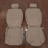 2015-2022 Toyota Sequoia SUV leather seat interior kit - ivory - front seat upholstery