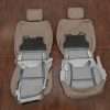 Front seat toyota sequoia leather upholstery flipped