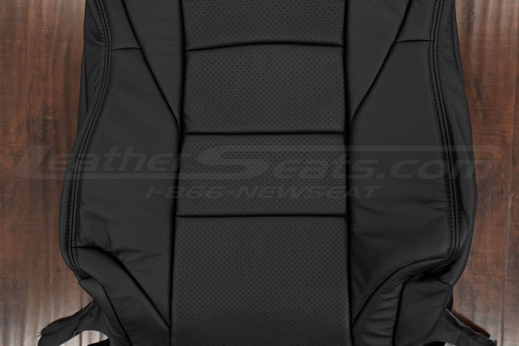 Nissan 350z perforated body section of leather backrest