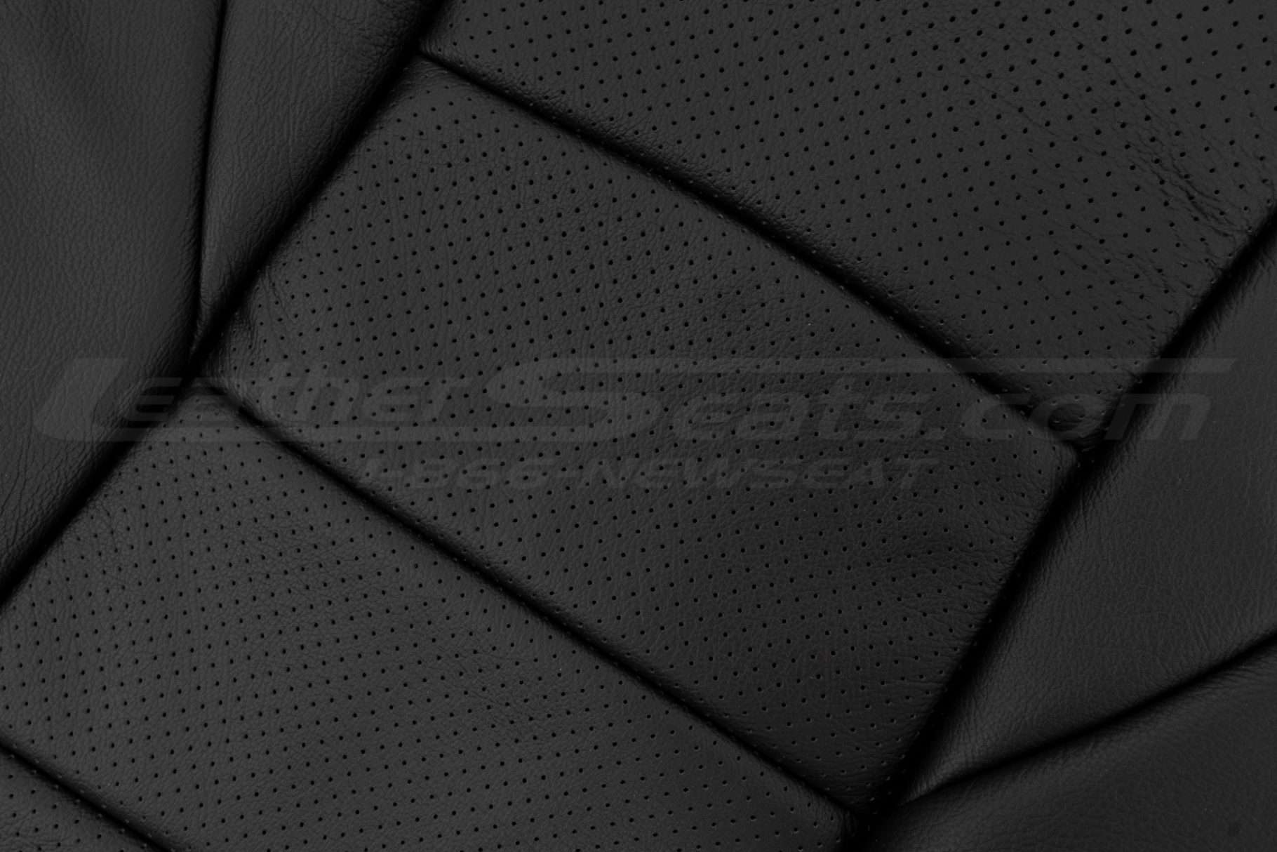 Perforated Body close-up section of backrest