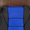Upper sectoin of backrest upholstery