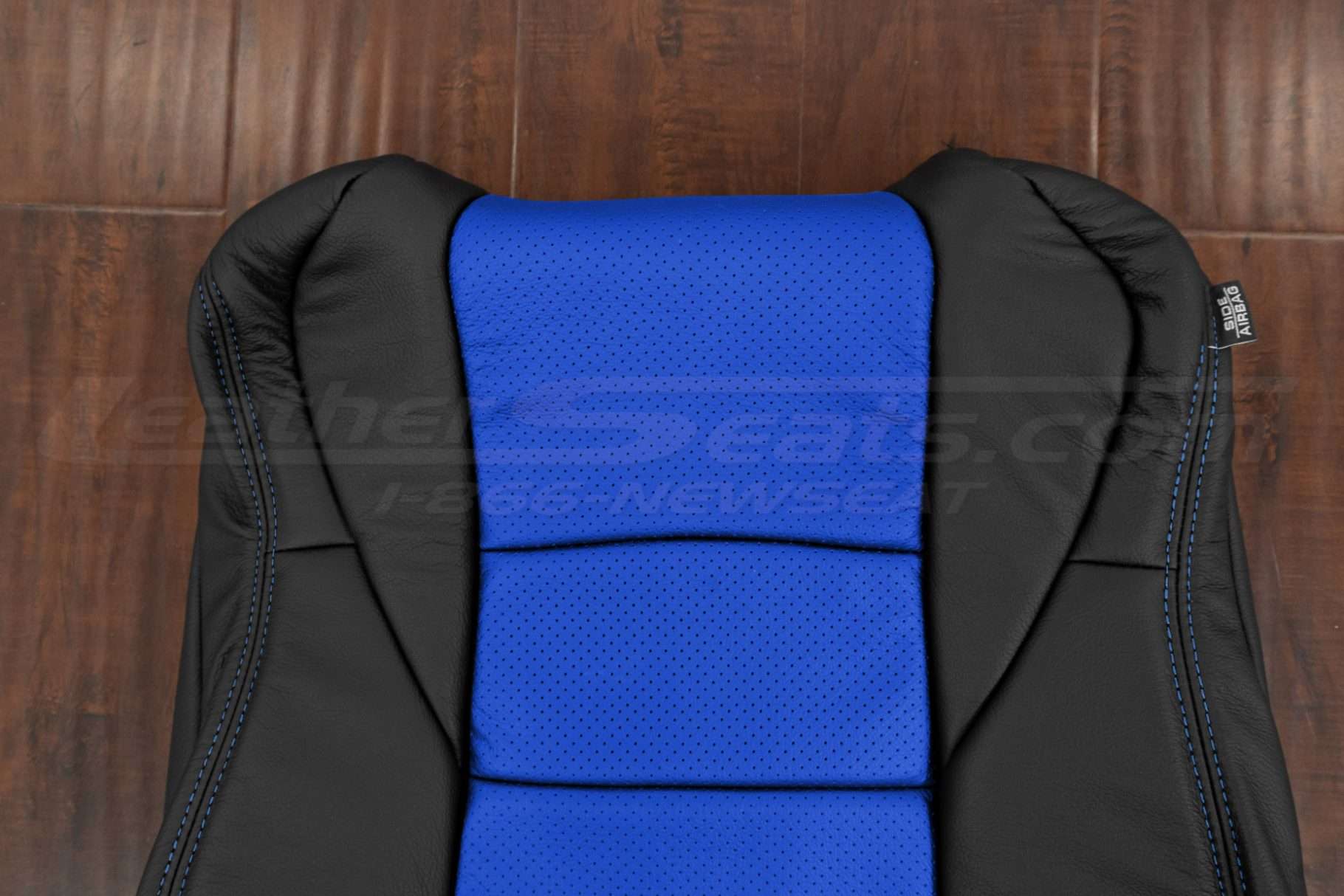 Upper sectoin of backrest upholstery