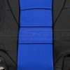 Nissan 350z Perforated Cobalt body section of backrest upholstery