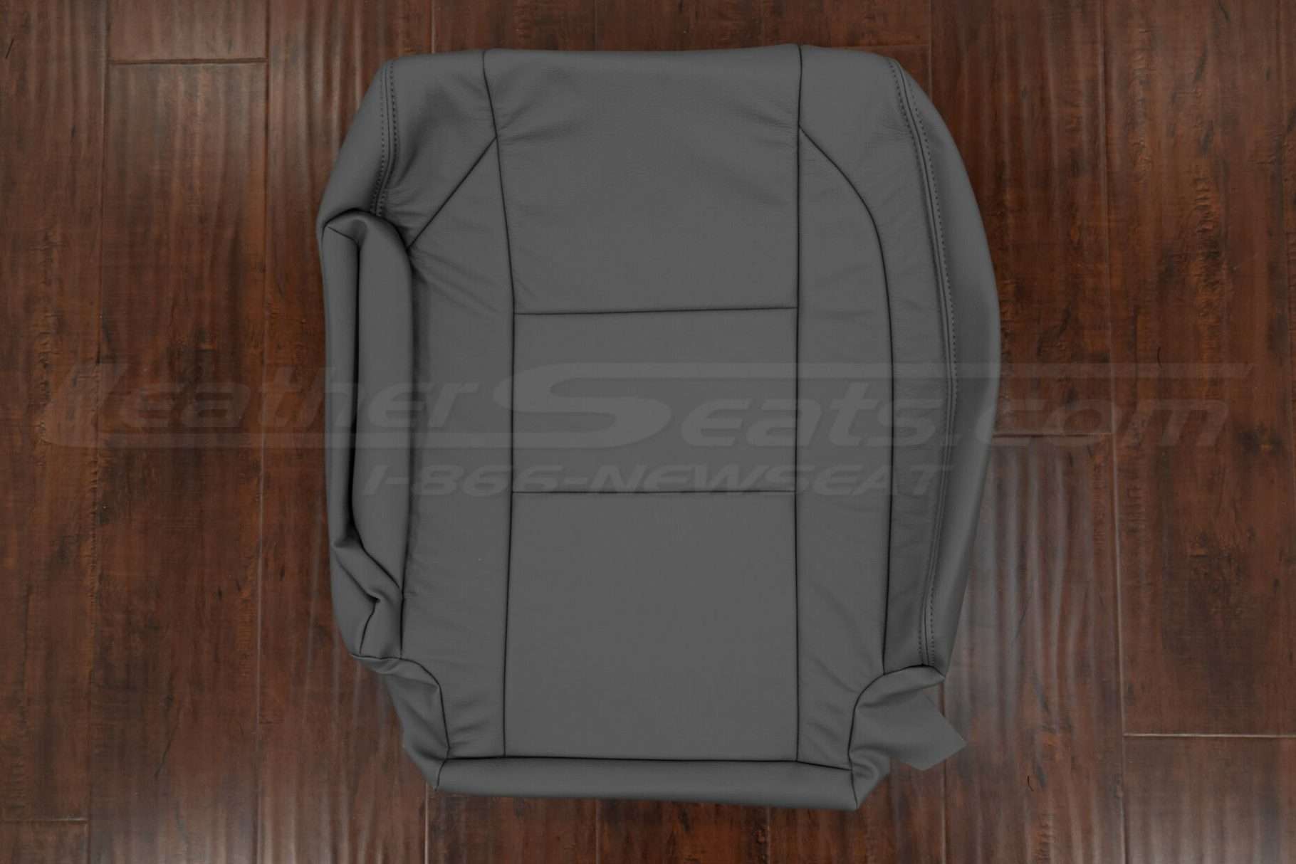 Nissan Titan King Cab leather backrest upholstery in Light Grey