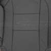 Nissan Titan King Cab backrest section of leather upholstery