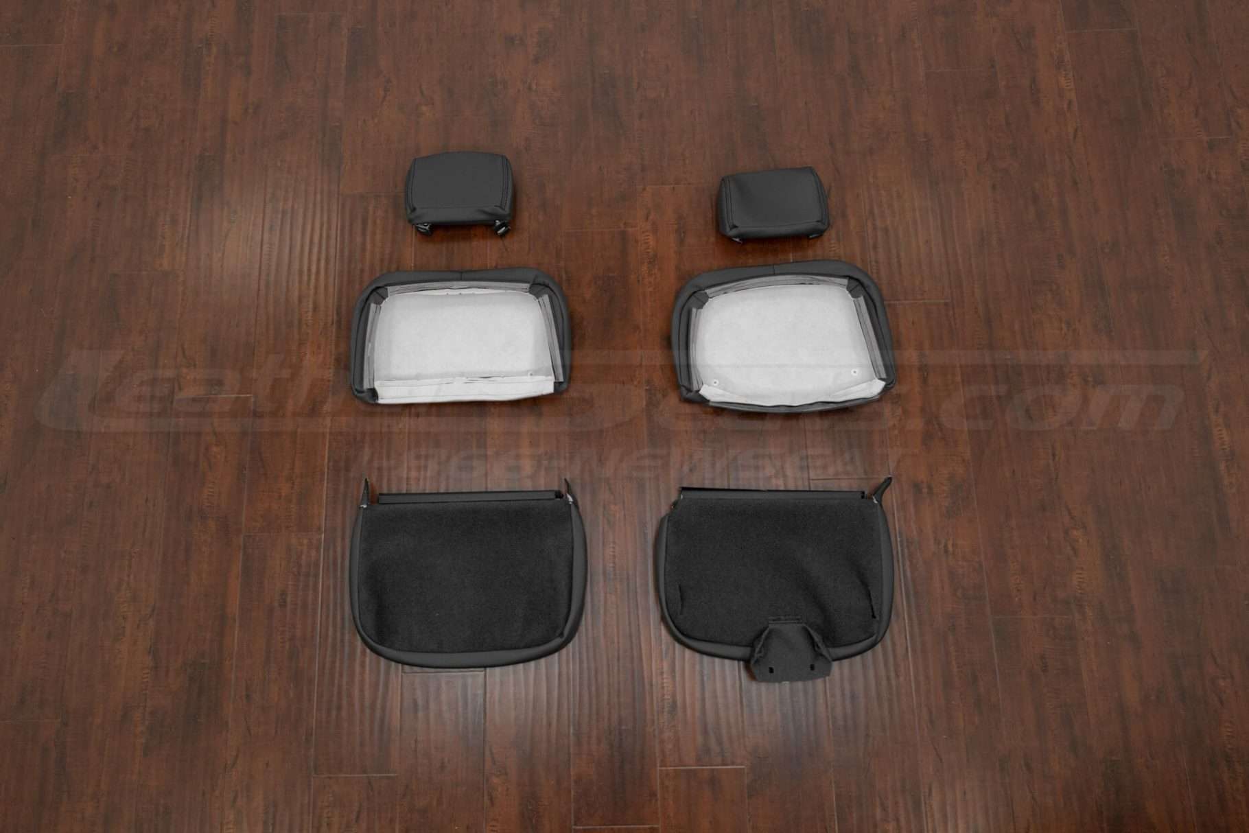 Rear seat 50/50 split flipped