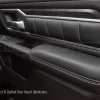 2019-2024 Dodge ram Trucks with leather door armrest and quilted door inserts