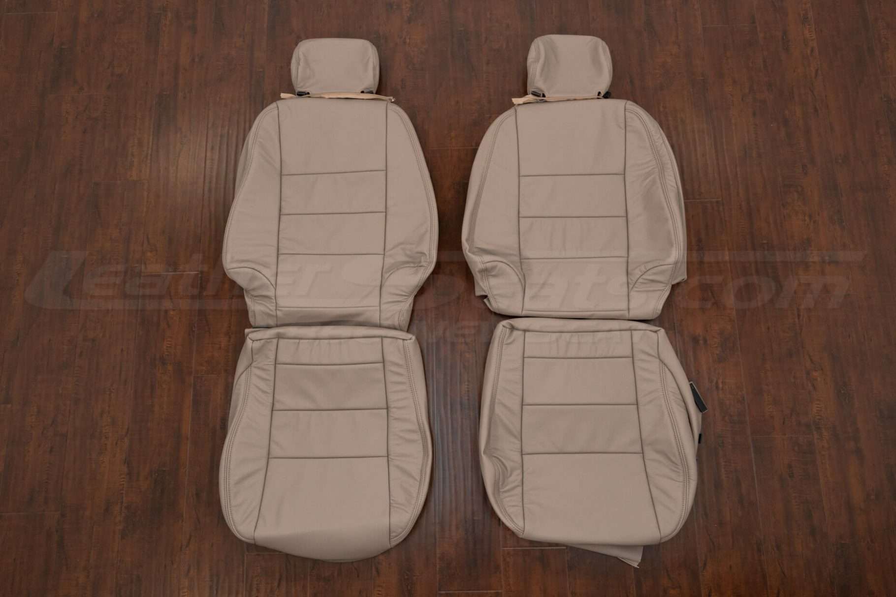 1996-1997 Honda Civic Sedan leather seat interior kit - Adobe - Front seat upholstery