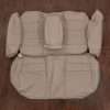 1996-1997 Honda Civic Sedan Aftermarket leather upholstery - Adobe - Rear seats with armrest and bolsters