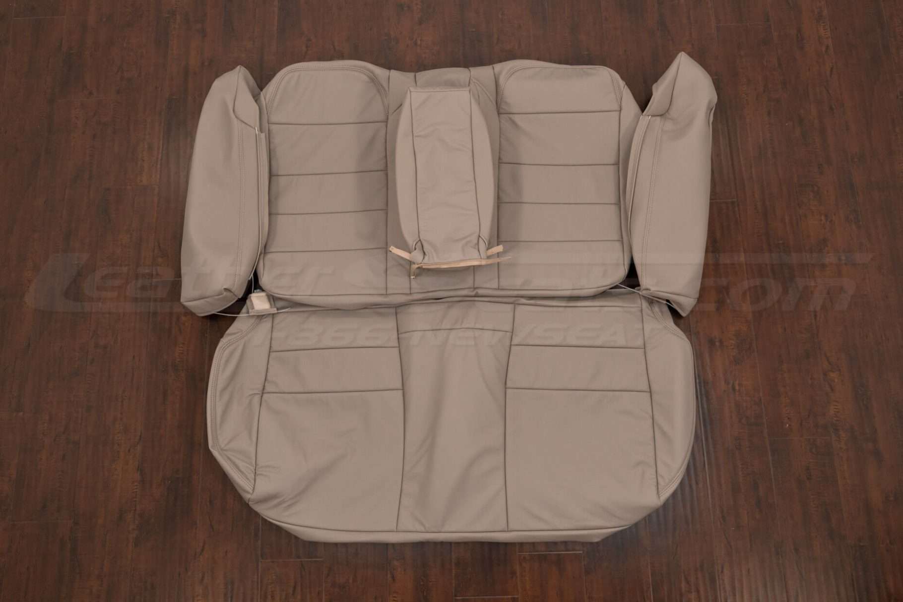 1996-1997 Honda Civic Sedan Aftermarket leather upholstery - Adobe - Rear seats with armrest and bolsters