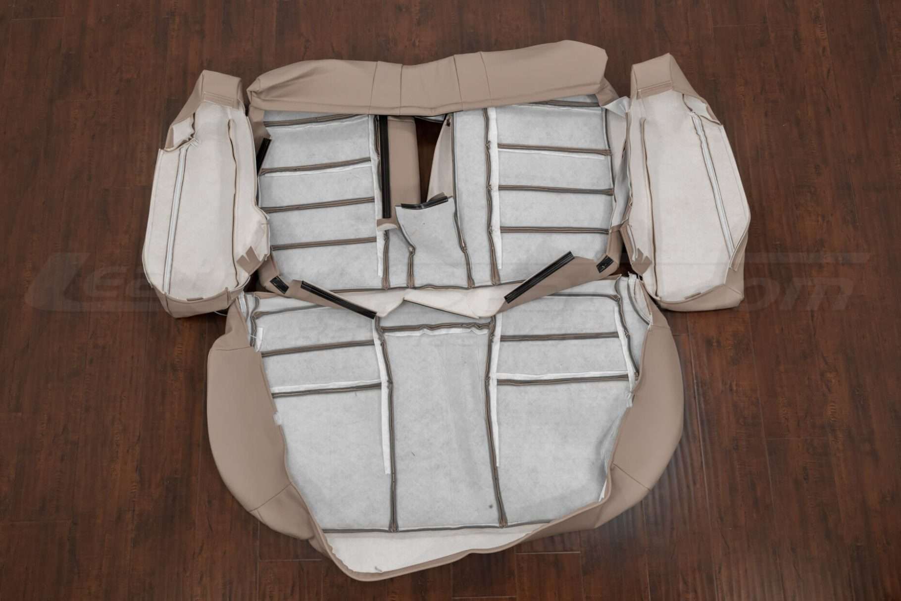 Honda Civic Sedan rear seat upholstery and bolsters flipped