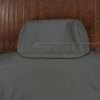 Headrest section of Dodge Ram club cab leather backrest upholstery