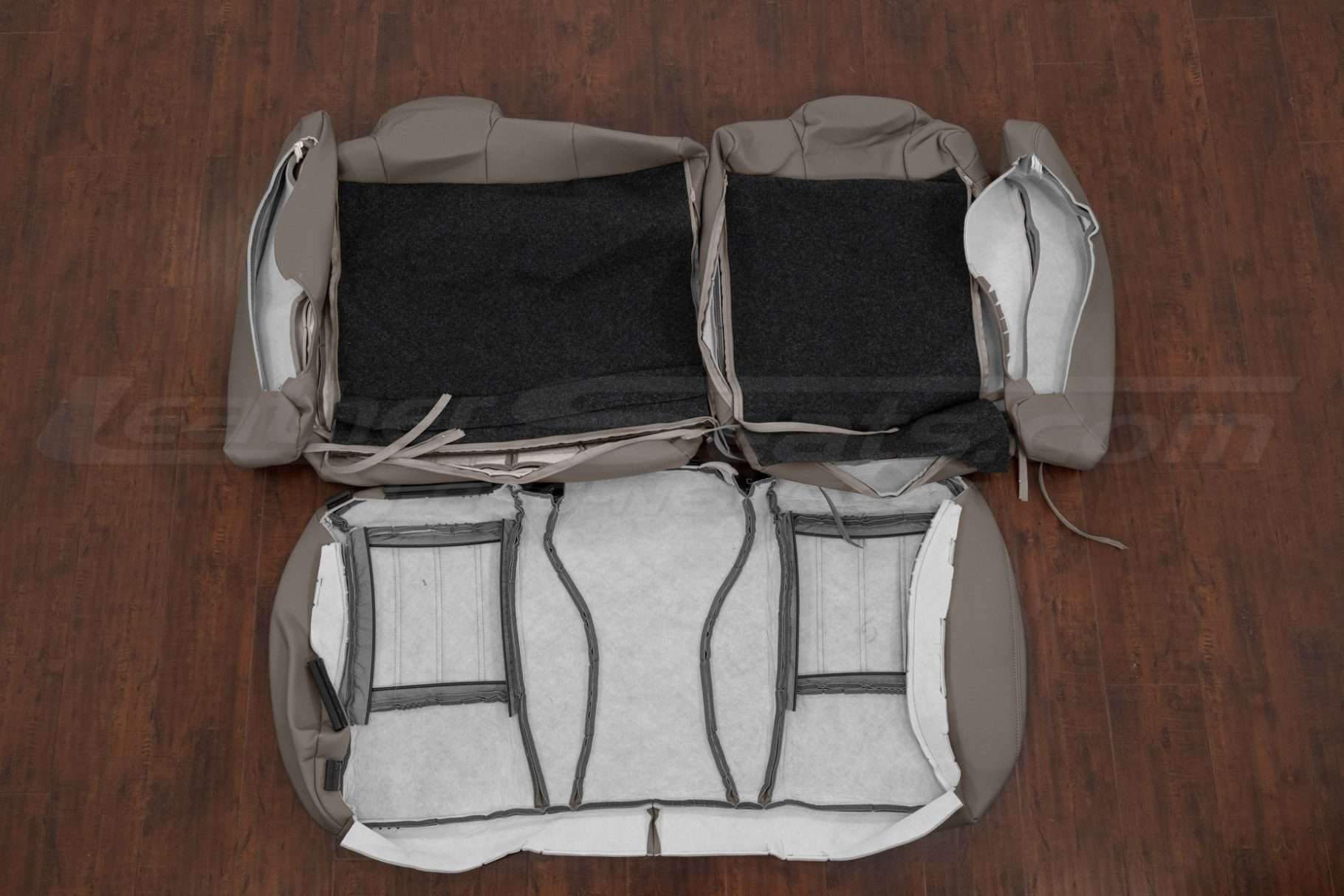 Chrysler 300c sedan rear seat upholstery and bolsters flipped